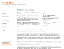 Tablet Screenshot of mmbasic.com